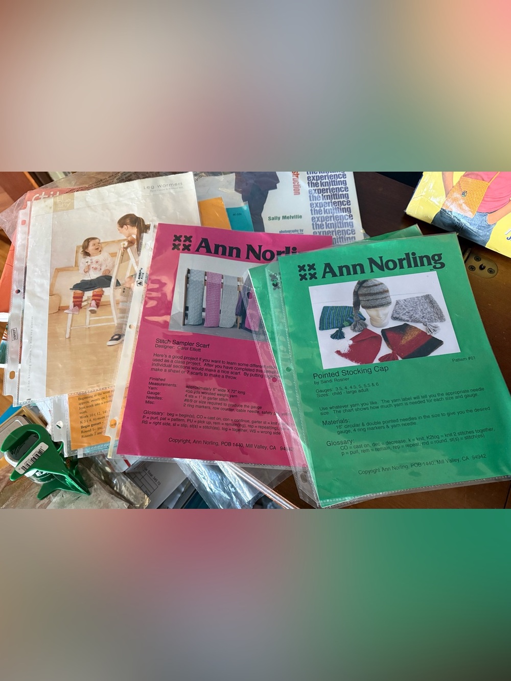 Knitting Pattern Books /
Booklet